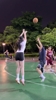 野球场最靓的仔！肘子姐又美又能打，一手三分直接射穿全场🏀